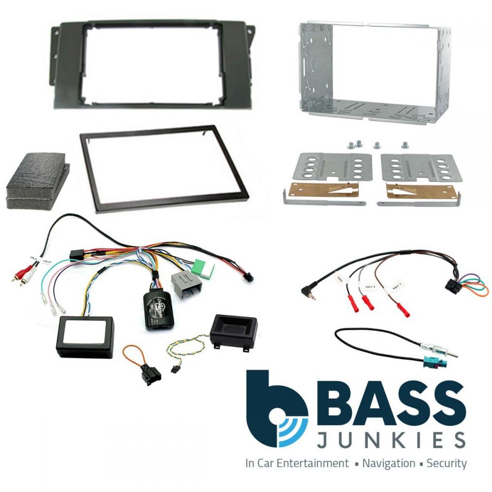 Connects2 CTKLR07 - Land Rover Freelander 2006-2014 Double Din Fascia Installation Kit
