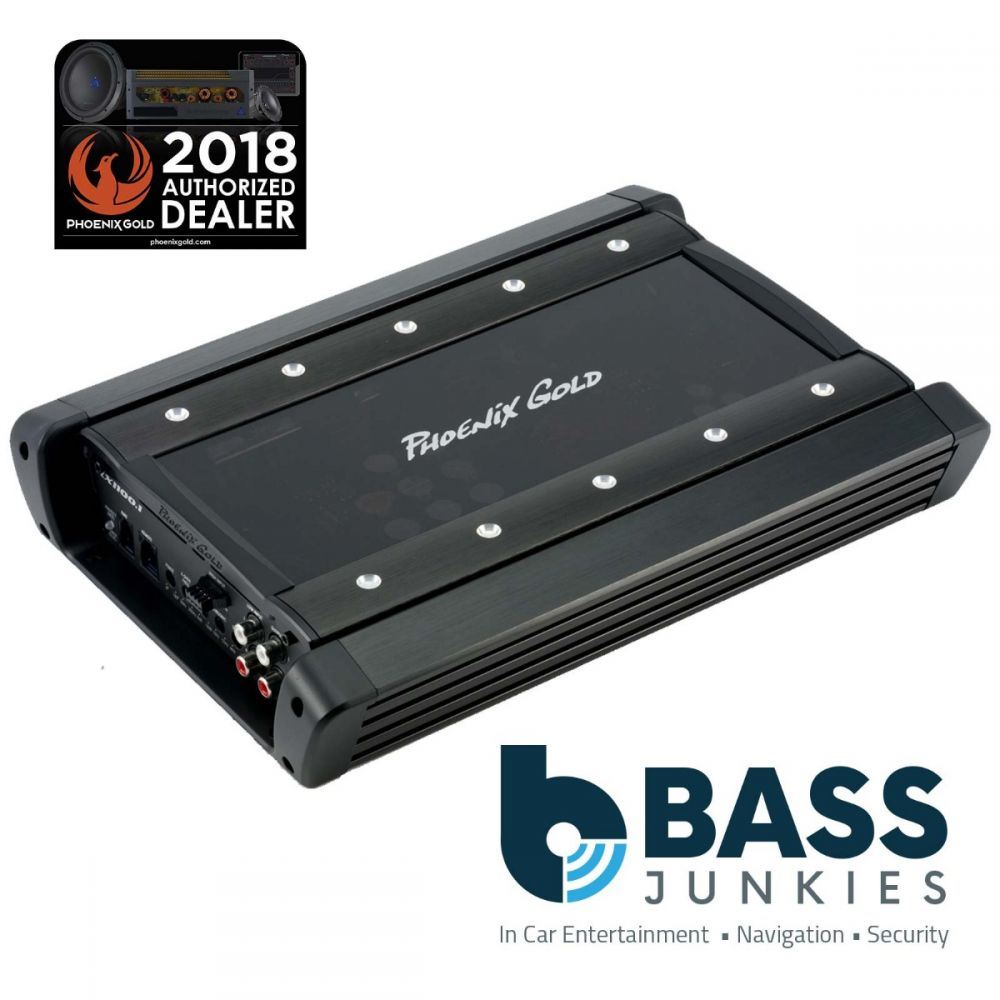 Phoenix Gold RX1100.1 - RX Series 1100 Watts Monoblock Subwoofer Car Amplifier