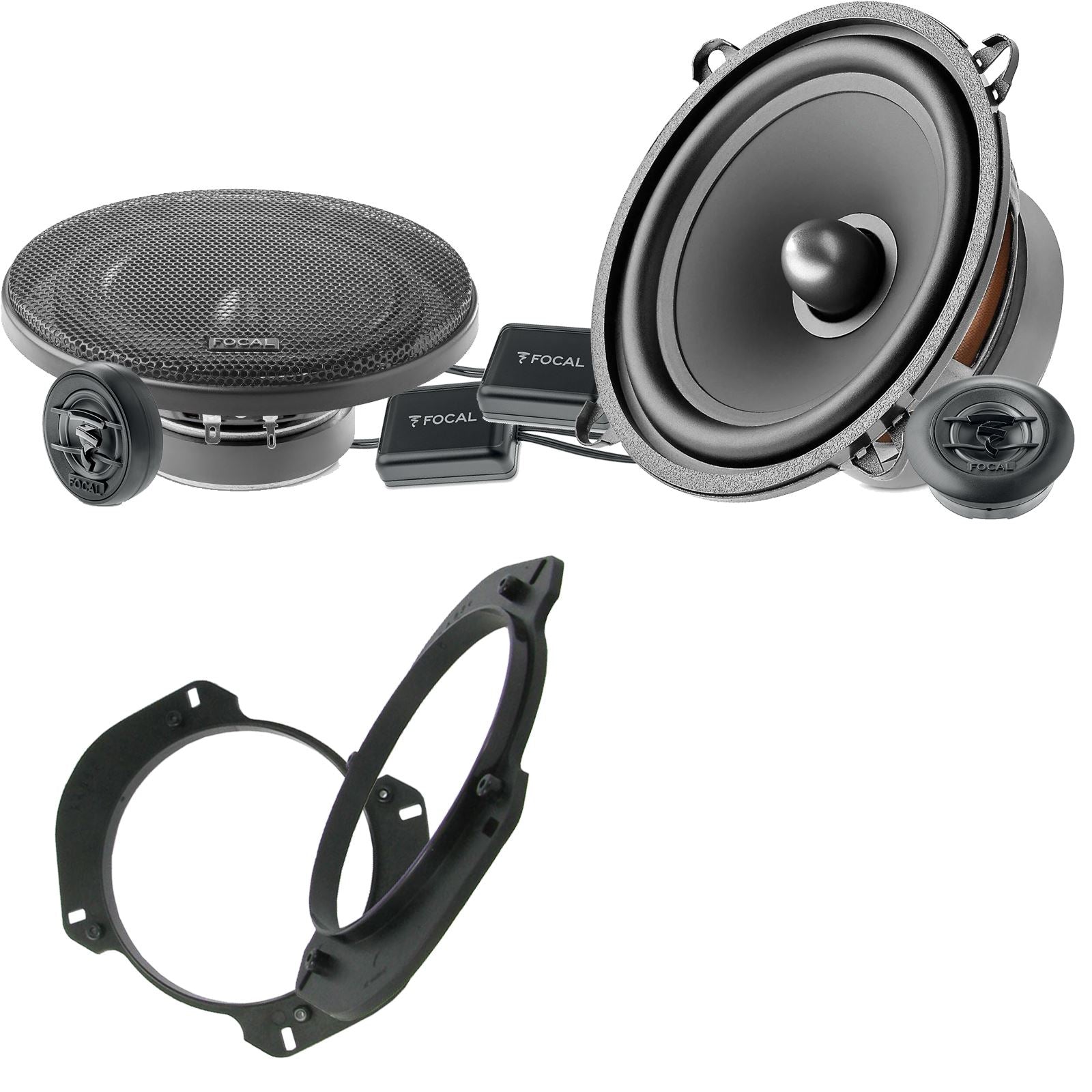 Focal Auditor ASE130 130mm/13cm/5.25"Car Component Speakers (Pair Max 200 watts) Fits Alfa Romeo GTV 1994-05 | Spider 94-00