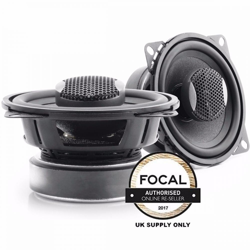 Focal ISC100 - INTEGRATION 100mm 4" 2 Way Coaxial Speakers Slim