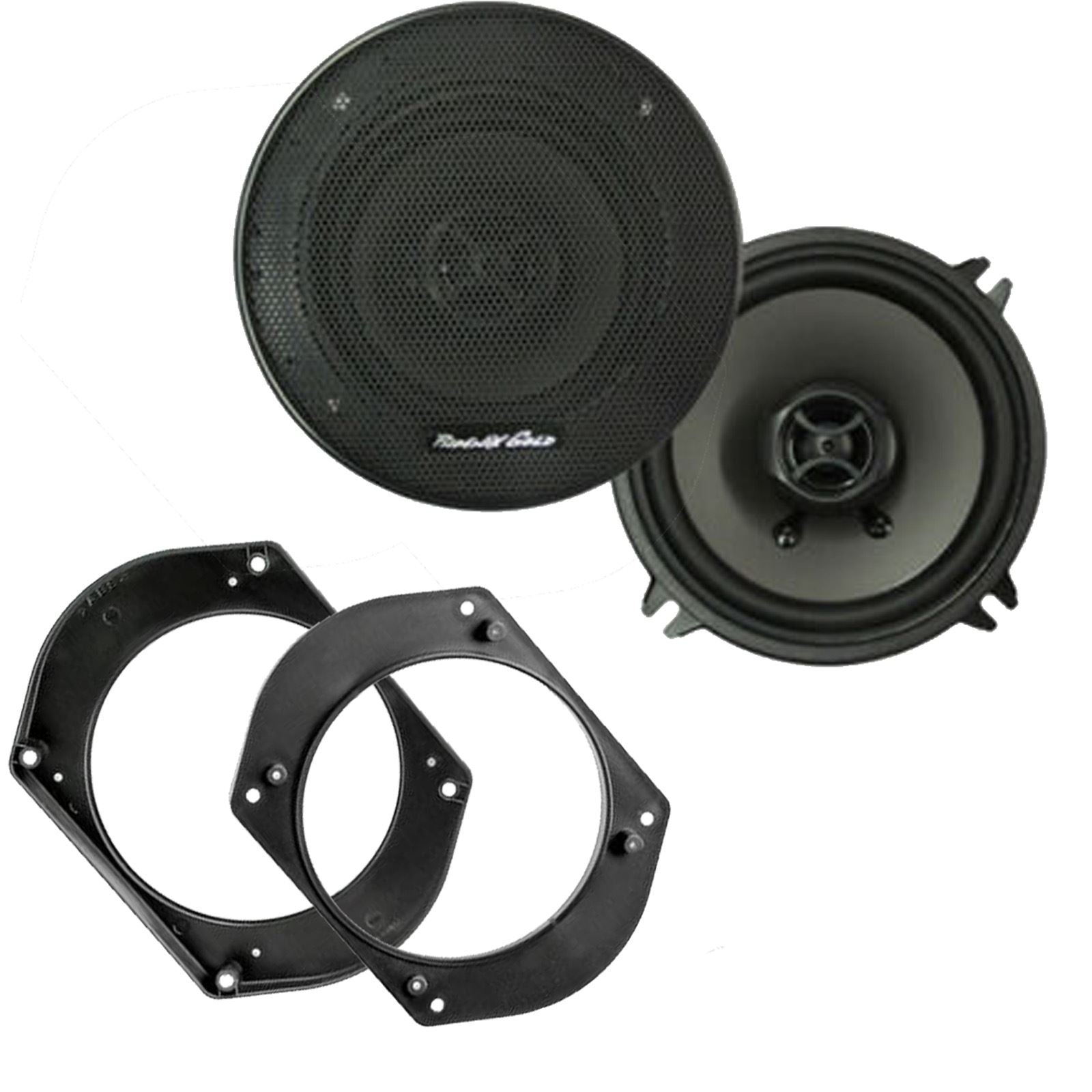 Phoenix Gold Z5CX 2-Way 130mm/13cm/5.25" Coaxial Speakers (Per Pair 280 Watts) Fits Alfa Romeo Spider 1994-00 | Fiat Brava 95-01 | Bravo 95-01 | Marea 96-02 | Lancia Ypsilon 03-11 | Y 95-03