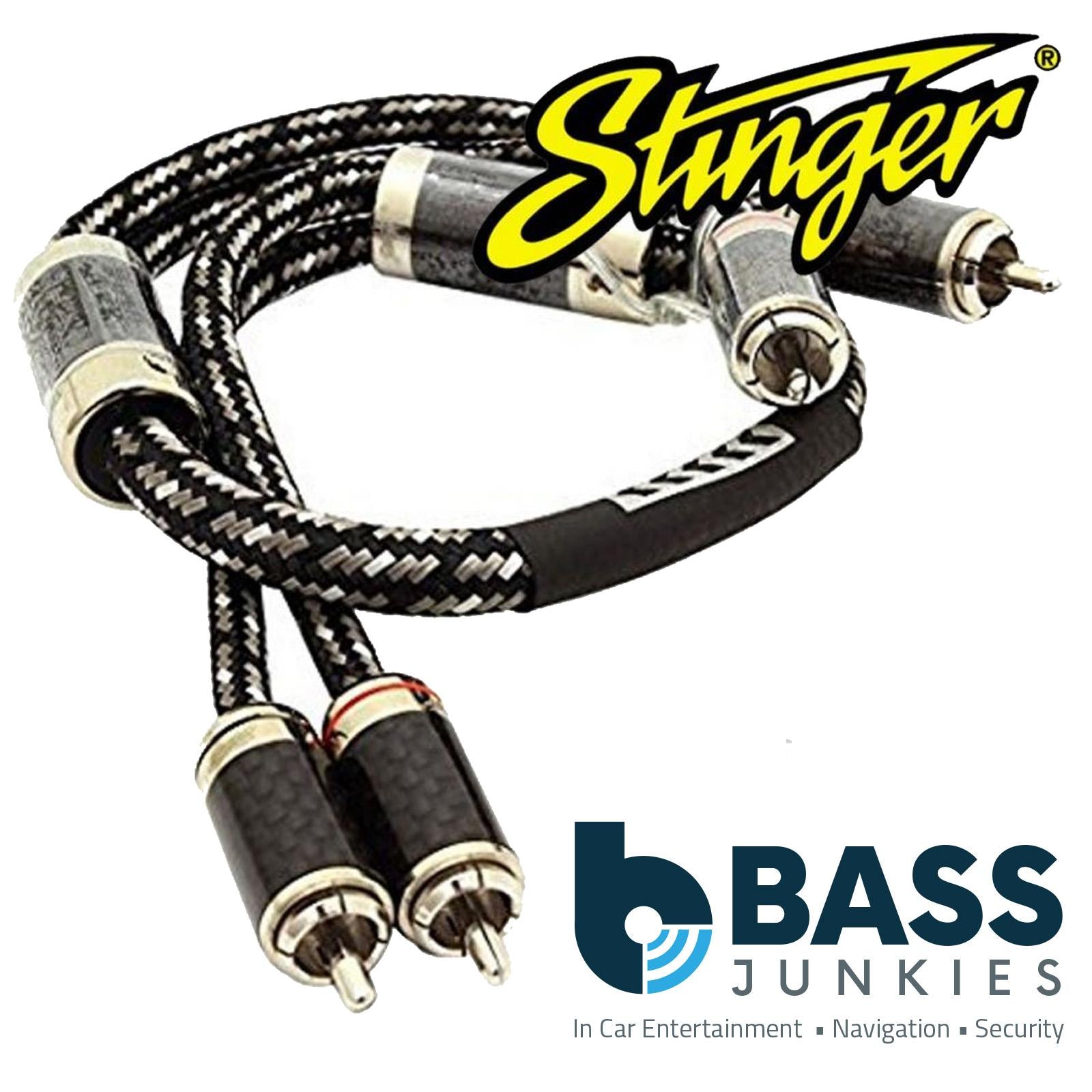 Stinger SI9212 9000 Series 3.66 Metre 12Ft 2 Channel Premium Car Stereo RCA
