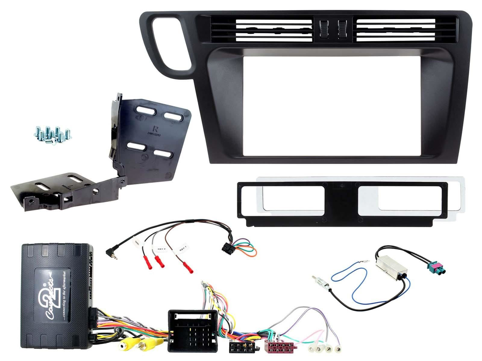 Connects2 CTKAU20L Double Din Steering Wheel Controls Fitting Kit to fit Audi Q5 2008-16