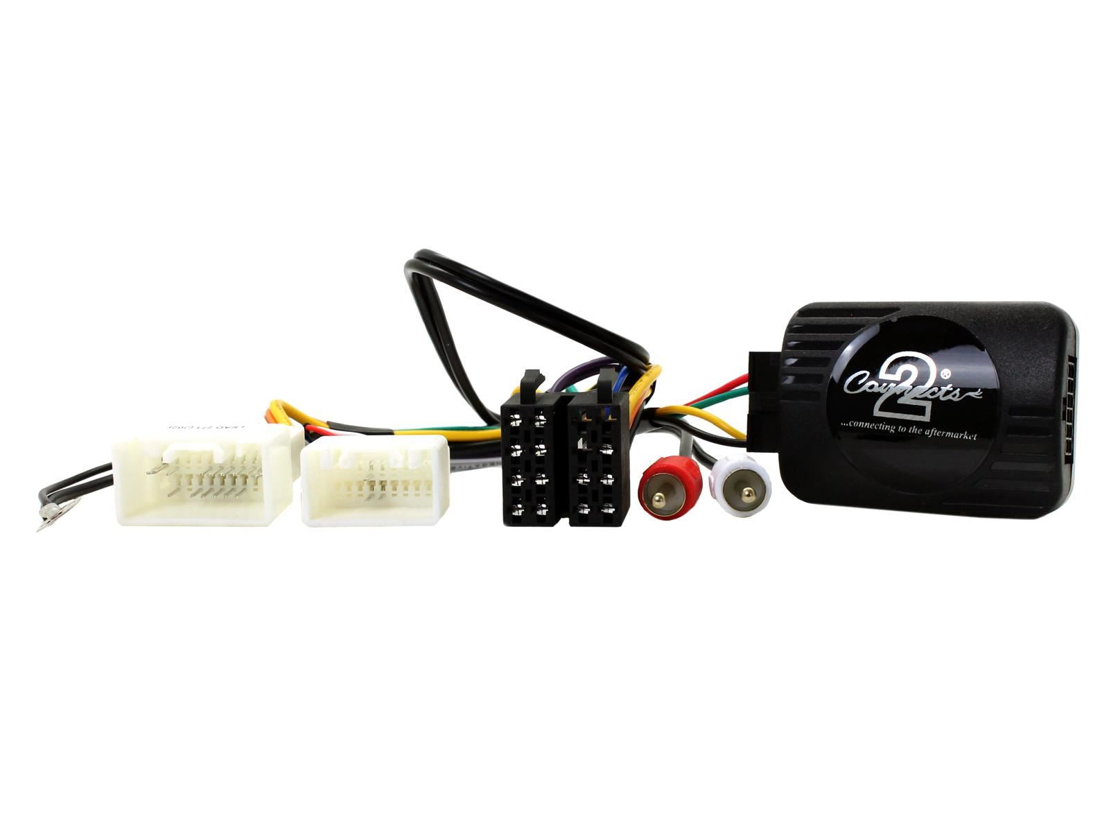 Connects2 CTKMT10 - Mitsubishi ASX 2014 Onwards Double Din Fascia & Steering Wheel Interface Installation Kit