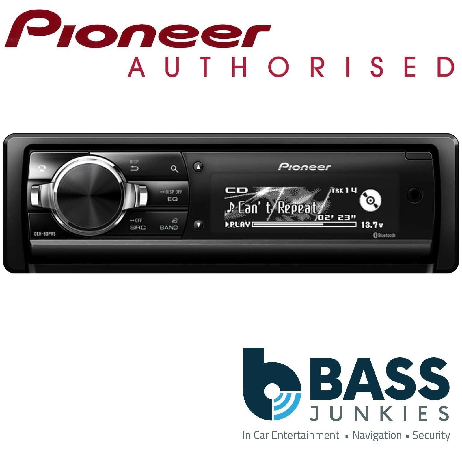 Pioneer DEH-80PRS - Single Din USB CD MP3 AUX In Car Stereo Android Player