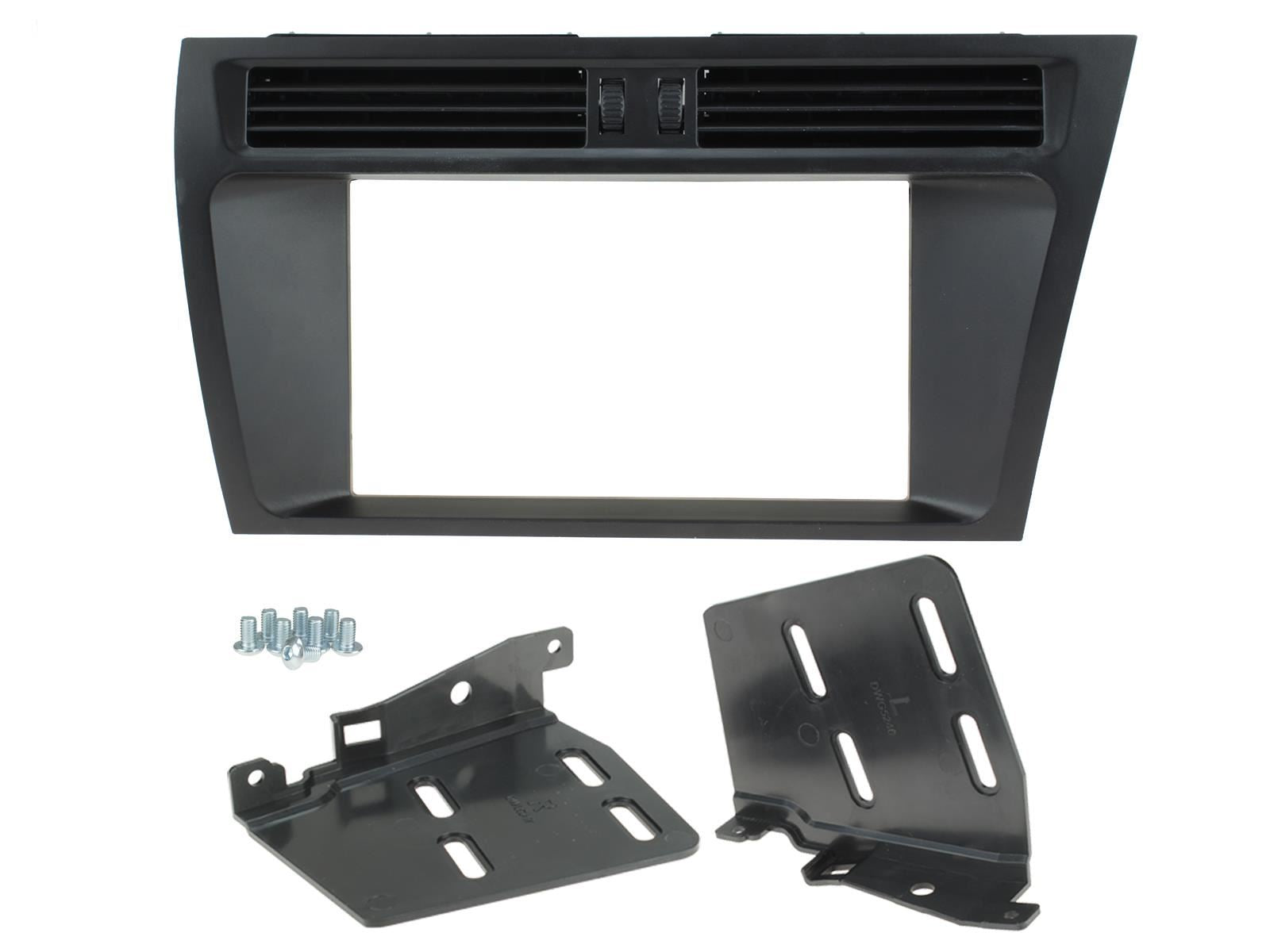 Grundig 6.8" Apple Android Double Din Stereo Fitting Kit + Steering Wheel Stalk Controls to fit Audi A4 2008-15 | Audi A5 2008-15