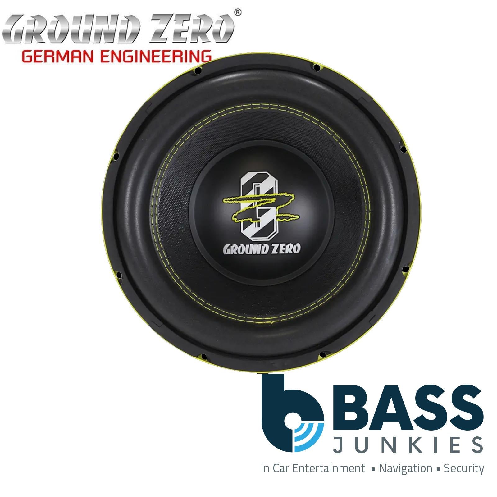 Ground Zero GZRW 15XSPL 38 cm 15″ 1800 Watts 2 Ohm SPL Car Subwoofer