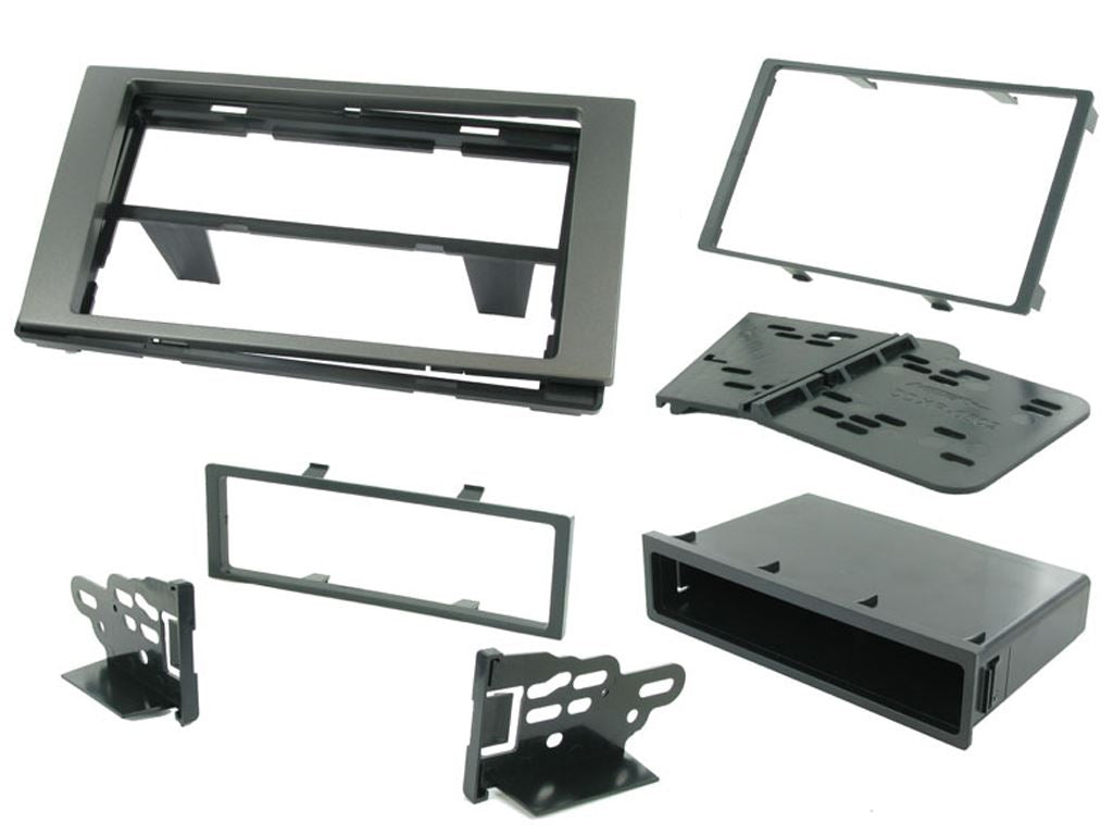 Single Din Stereo Fitting Kit + Steering Wheel Controls fit Ford C-Max 2003-10|Fiesta 2005-08|Fusion 2005-12|Galaxy 2006-|Kuga 2008-12|S-Max 2006-|Transit 2006-13|Transit-Connect 2006-13