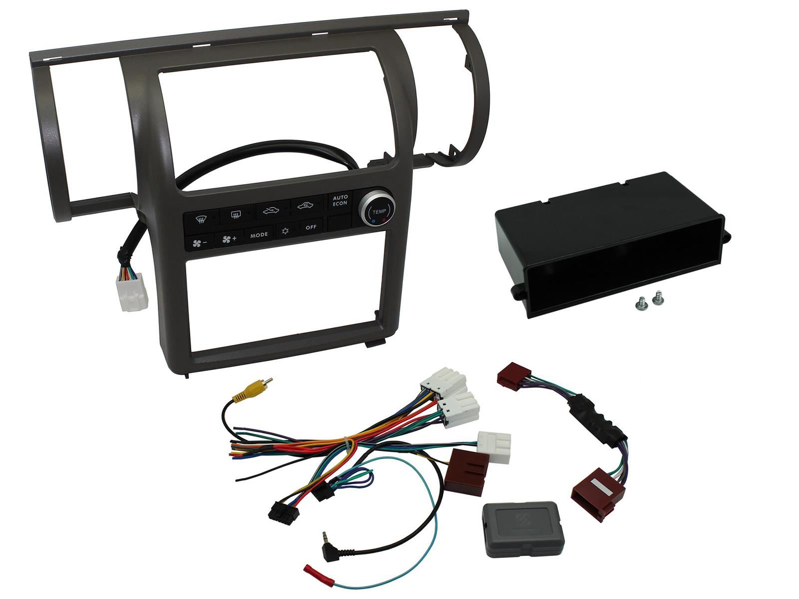 Connects2 Double Din Stereo fitting kit for Nissan Skyline 2003-2004 | Infiniti G35 2003-2004 Vehicle Specific Stereo Screen Steering Controls Fitting Kit