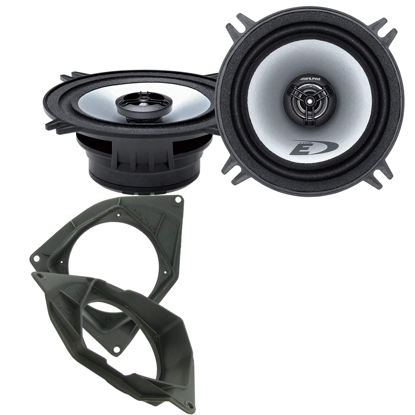 Alpine SXE-1325S 2-Way 130mm/13cm/5.25" Coaxial Speakers (Per Pair 400 Watts) Fits Citroen C3 2002-05