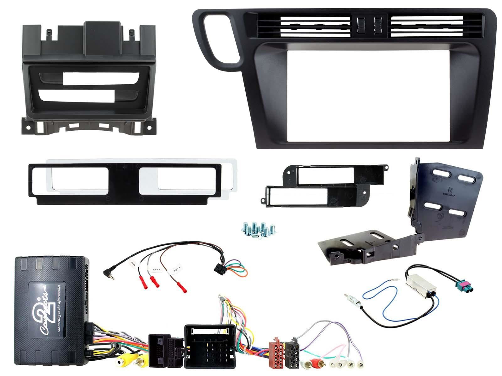 Connects2 CTKAU22L Double Din Steering Wheel Controls Fitting Kit to fit Audi Q5 2008-16