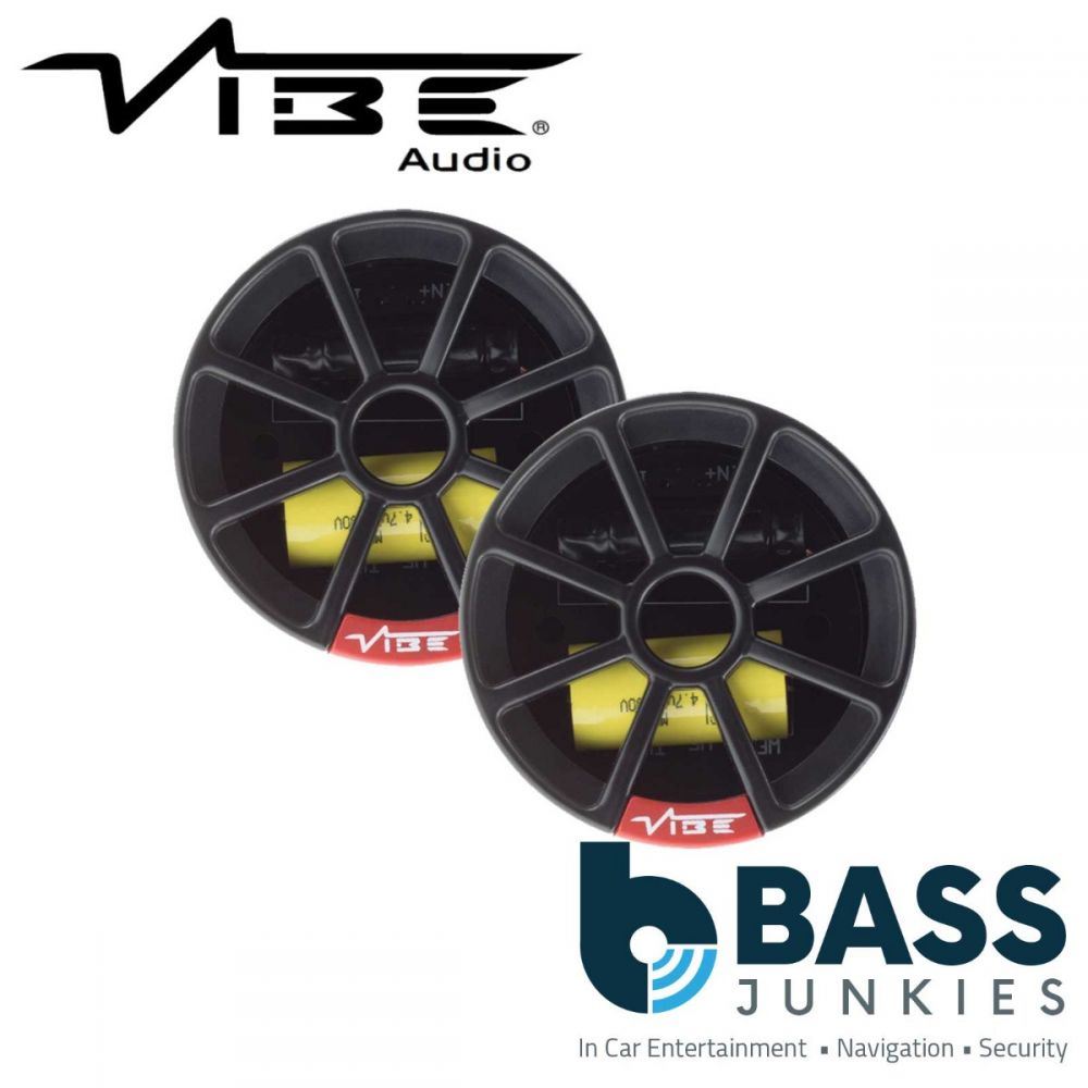 Vibe SLICK6C-V7 - 6.5" 16.5cm 540 Watts 2 Way Component Kit Car & Van Door Speakers