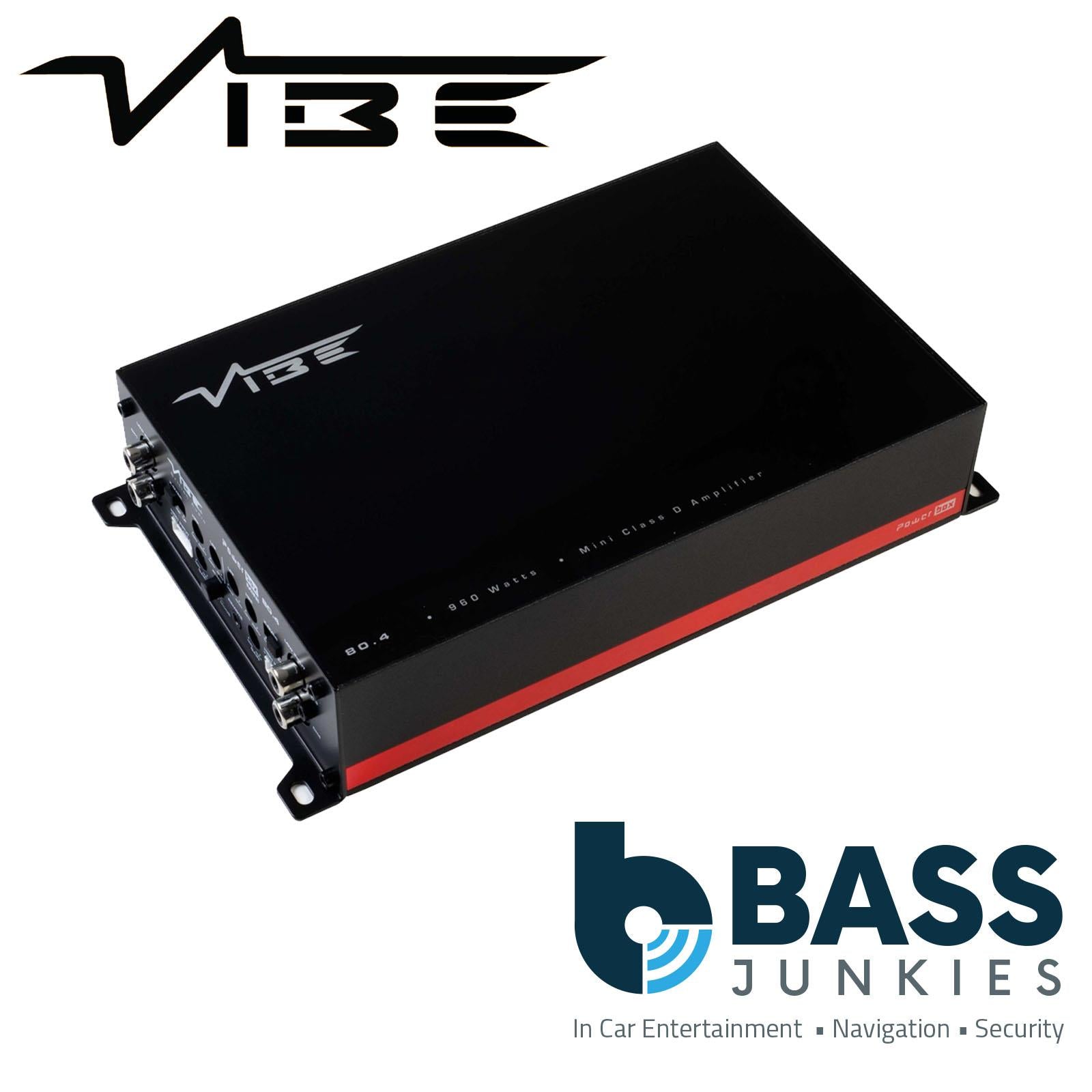 VIBE POWERBOX80.4M-V0 4 Channels Class D 960W Max Power Car Audio Amplifier