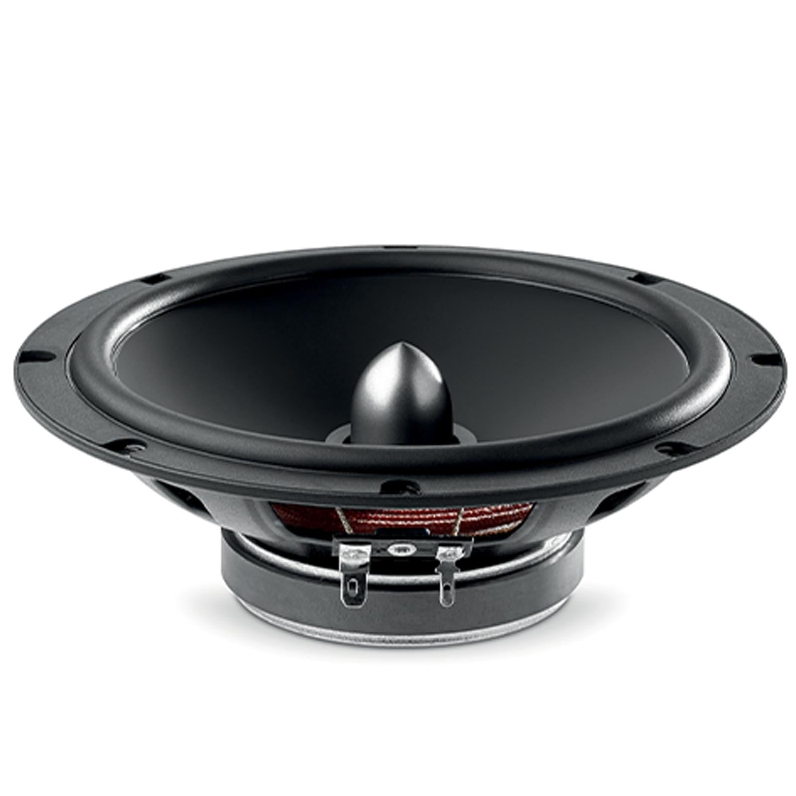 Focal ASE165-S 165mm/16.5cm/6.5" Shallow Mount Slim Fit Car Door Component Speakers (Per Pair Max 220 watts | 110 watts RMS) Each Speaker: Max 110 watts | RMS 55 watts [Woofer/Tweeter/Crossover]