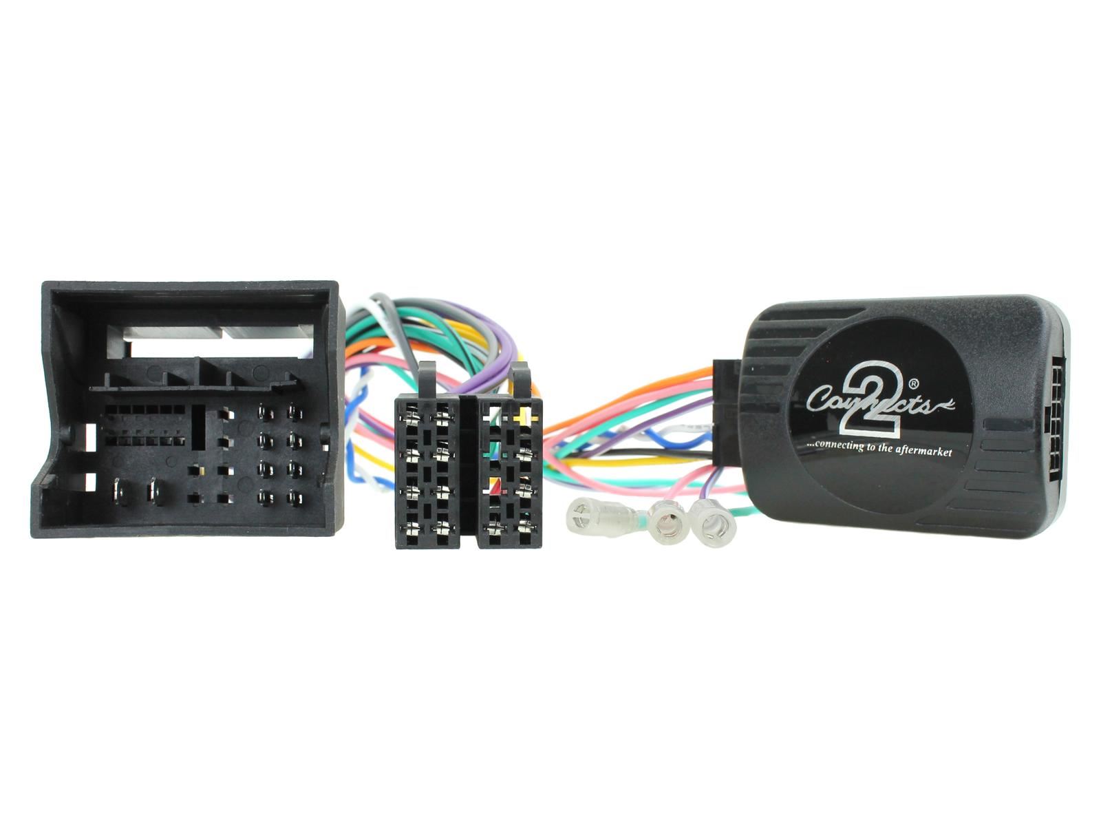 Double Din Stereo Fitting Kit + Steering Wheel Stalk Controls to fit VW Amarok 2015- | Beetle 2015- | Caddy 2015- | Jetta 2015- | Scirocco 2015- | Sharan 2015- | Tiguan 2015- | Transporter 2015-