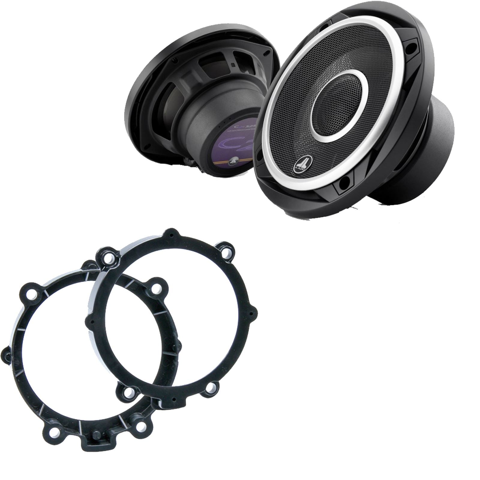 JL Audio C2-525X 2-Way 130mm/13cm/5.25" Coaxial Speakers (Per Pair 450 Watts) Fits Mercedes Vito 2003-14 | Sprinter 06-18 | Viano 03-07