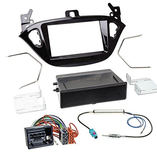 Connects2 CTKVX22 - Vauxhall Double Din Fascia & Steering Wheel Interface Installation Kit