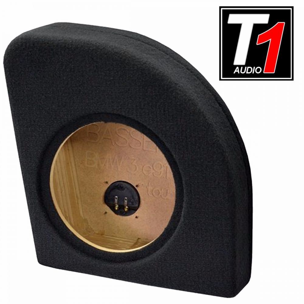T1 Audio - BMW 3 E91 Touring Estate 2004 - 2013 Right Arch Custom Fit 10" Car Sub Subwoofer Bass Box