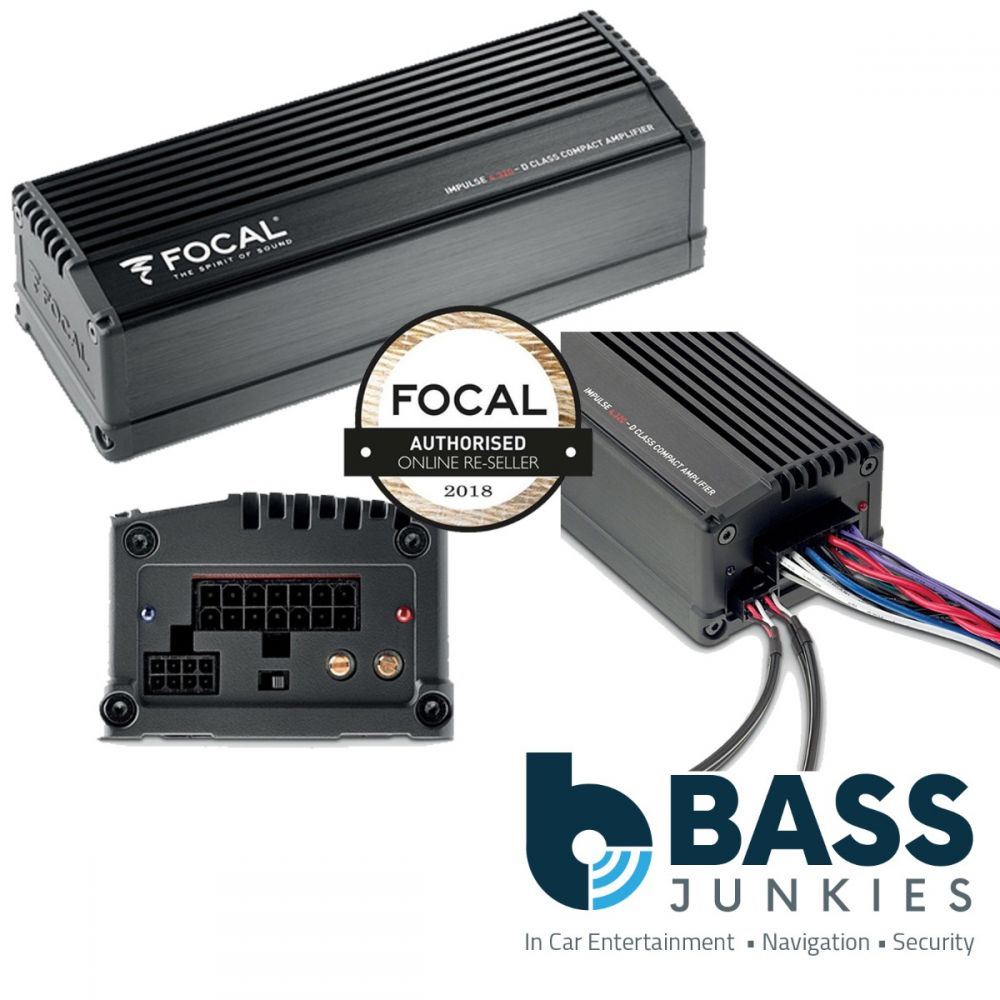 Focal IMPULSE 4.320 - INTEGRATION Compact 220 Watts In-Dash Car Amp Amplifier