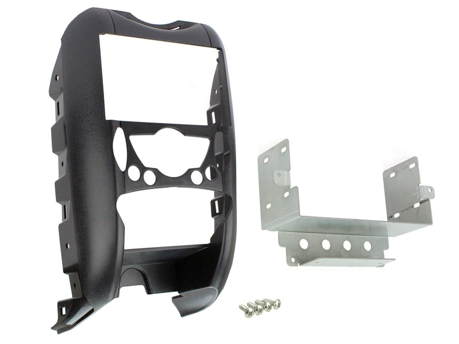 SONY DAB+ Apple | Android Double Din Stereo Fitting Kit + Steering Wheel Stalk Controls to fit BMW Mini 2006-13
