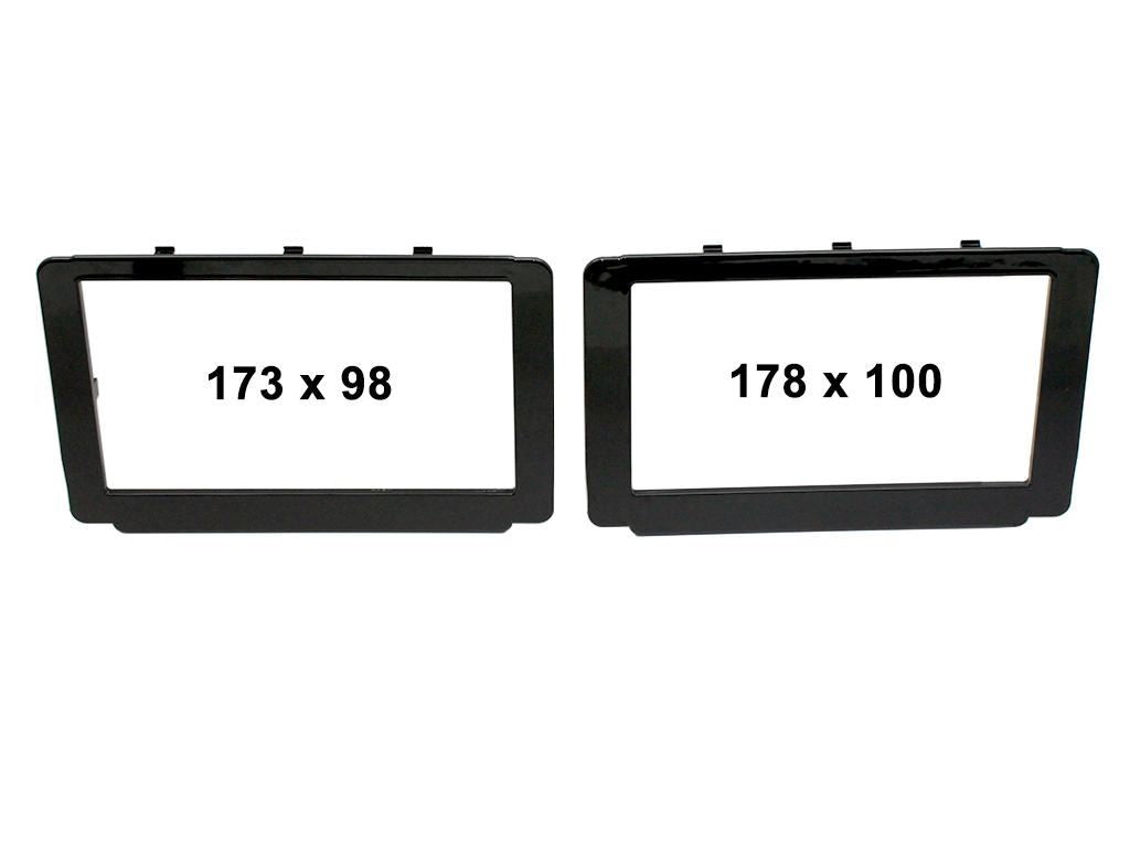 Grundig 6.8" Apple Android Double Din Stereo Fitting Kit + Steering Wheel Stalk Controls to fit Toyota Hilux 2015-18