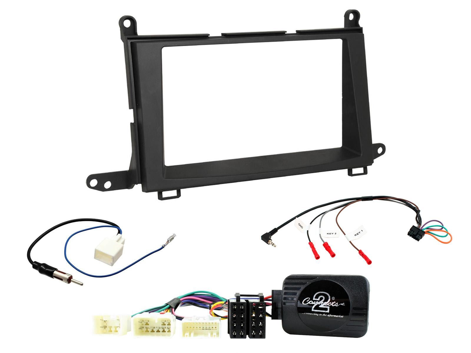 Connects2 CTKTY16 - Toyota Venza 2009-2015 Double Din Fascia Installation Kit
