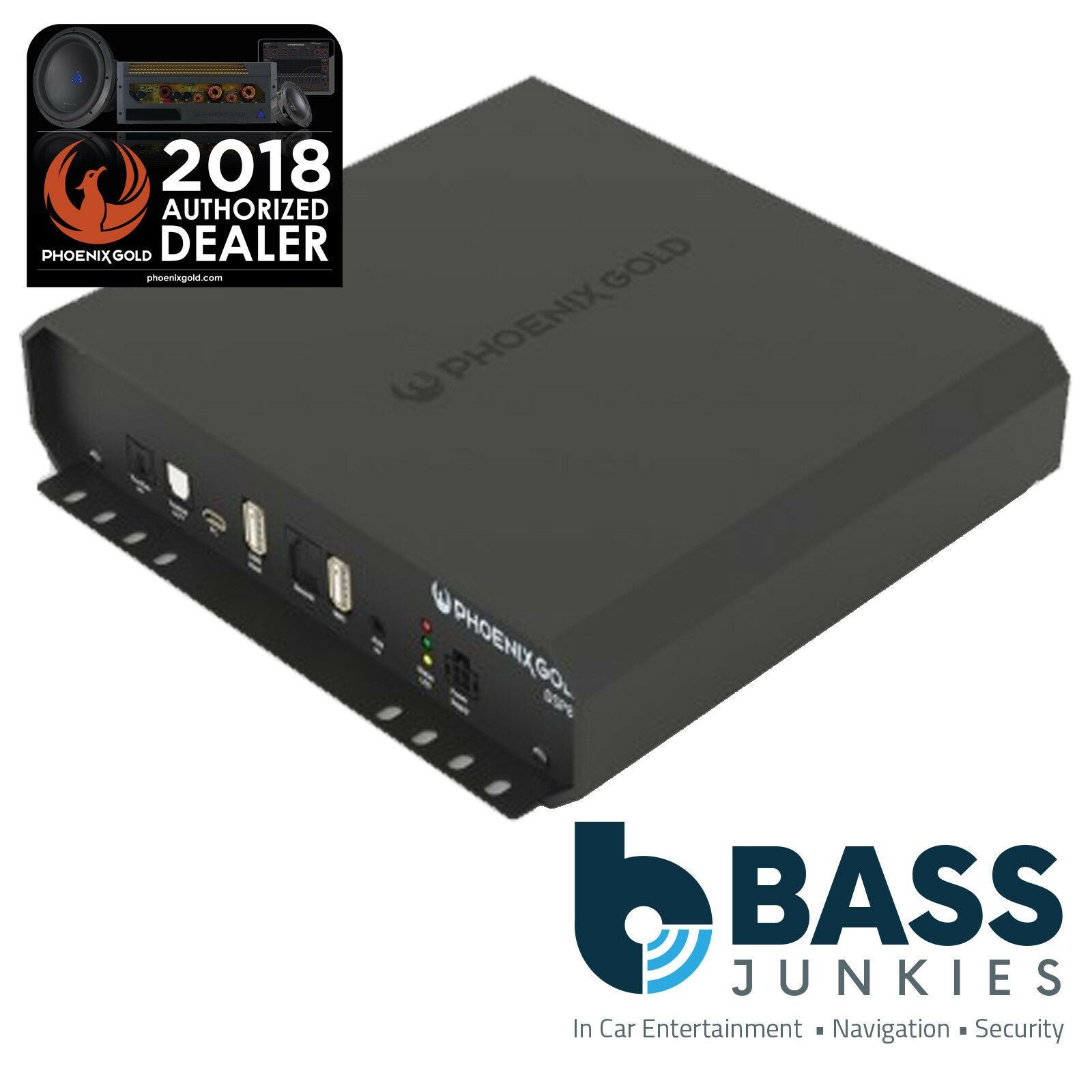 Phoenix Gold DSP88 - Car Digital Signal Processor with 8 High-Level Inputs