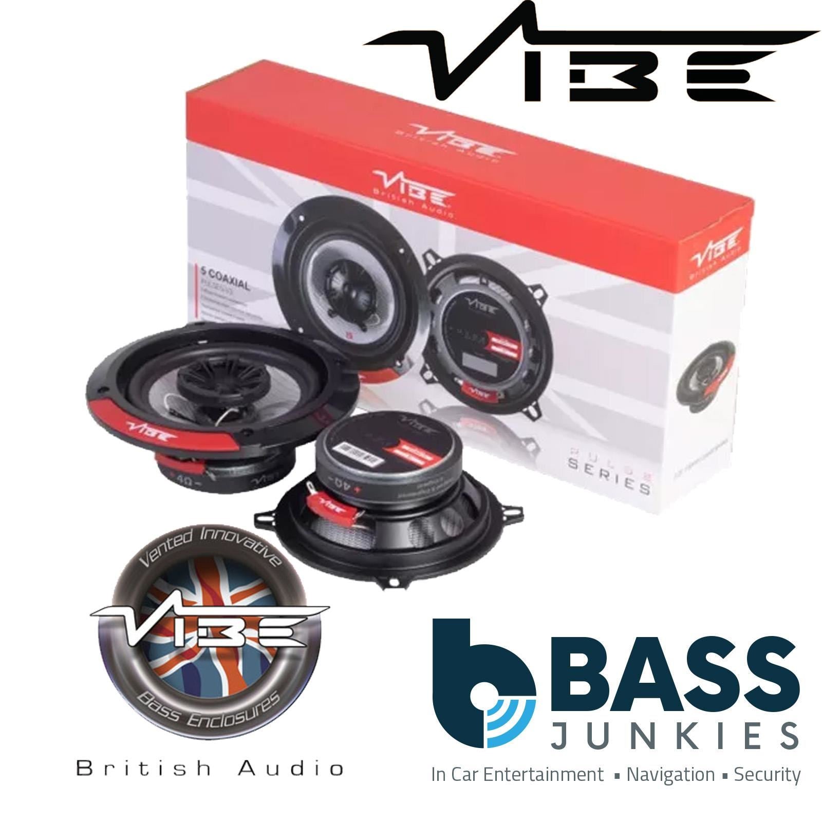 Vibe PULSE5-V3 Coaxial Speakers Fits Vauxhall Corsa 1993-06 | Tigra 94-00