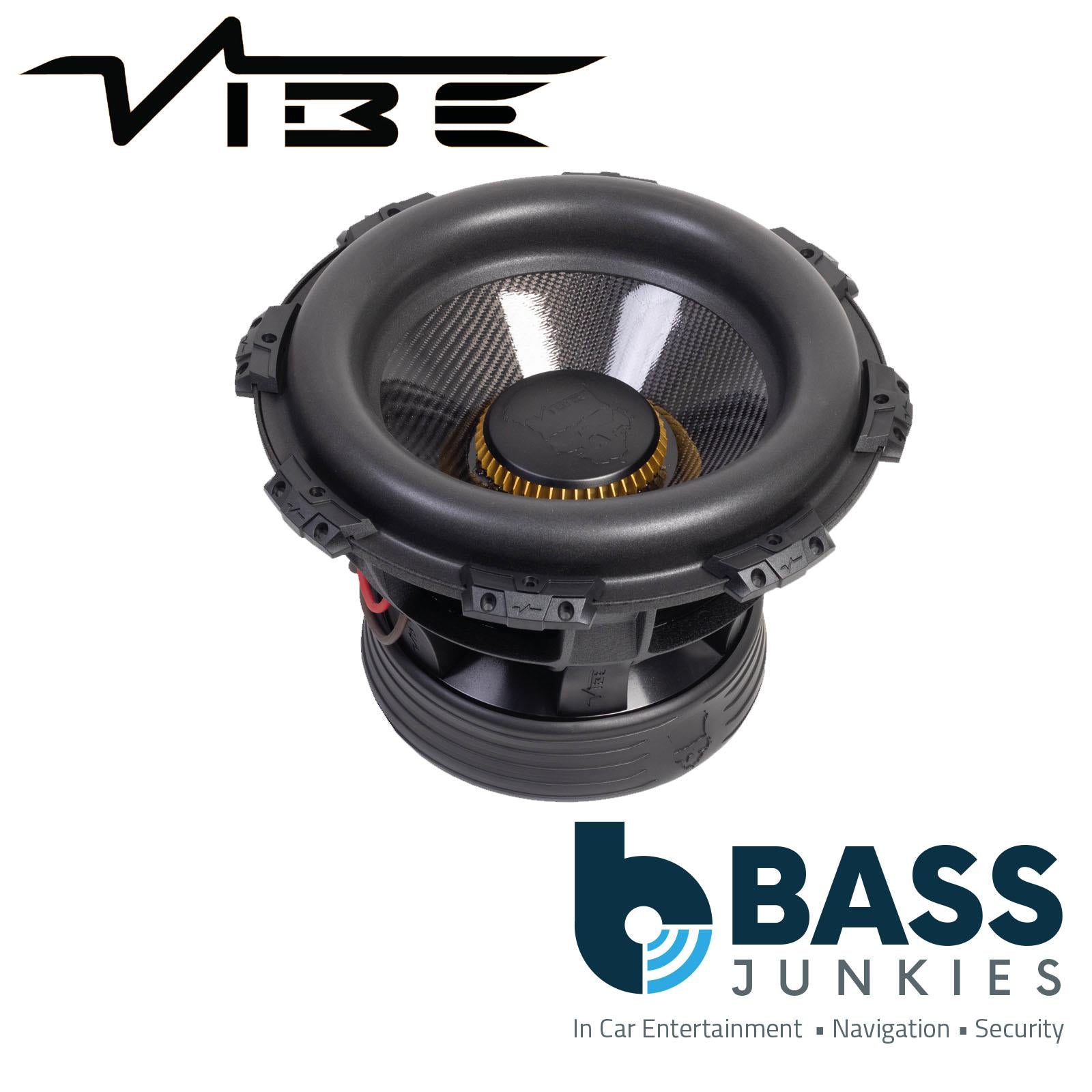 VIBE BDC15D1SPL-V4 Black Death 15 inch 15000 Watts Max SPL Car Audio Subwoofer