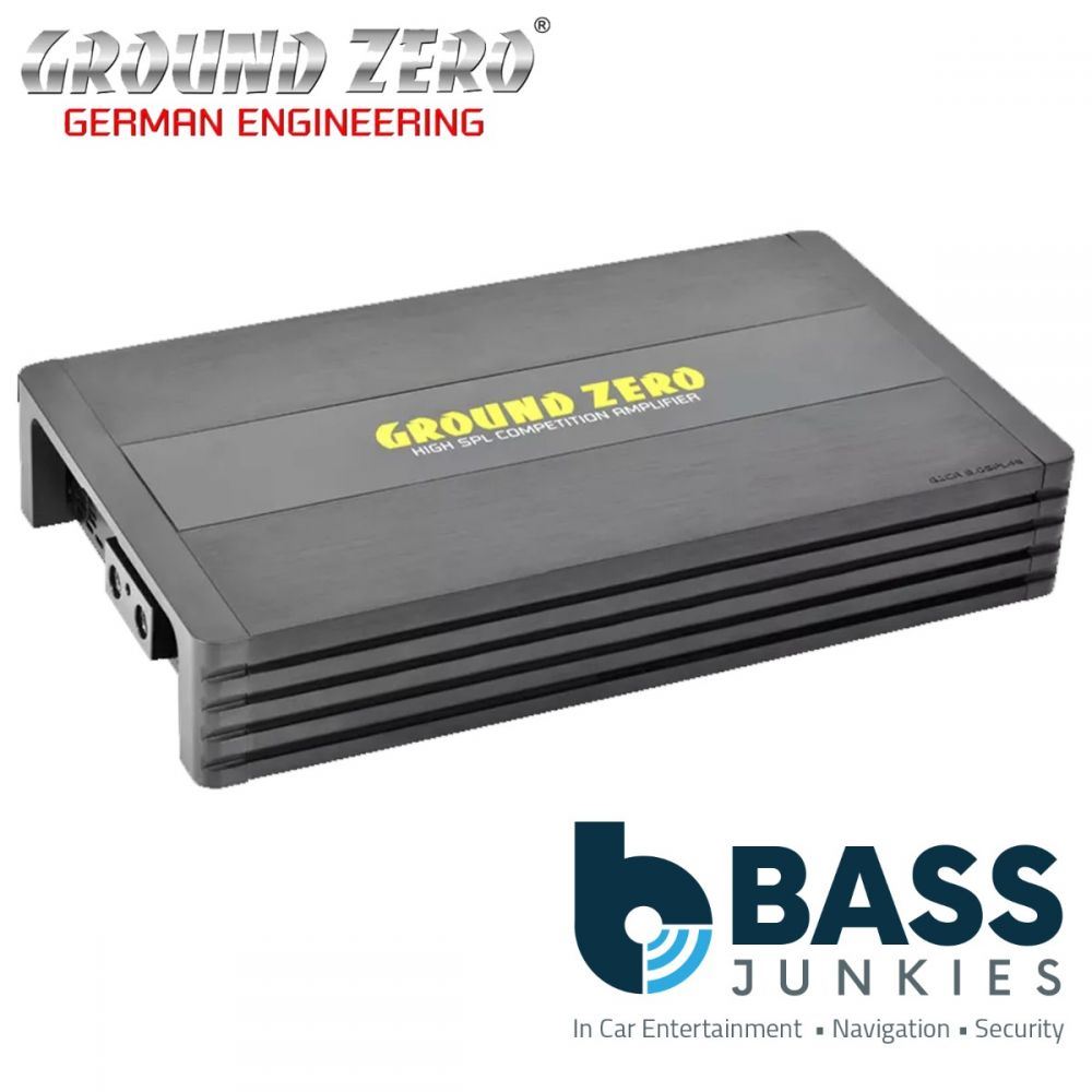 Ground Zero GZCA 8.0SPL-M1 8960 Watts 1-Channel Competition SPL Car Amplifier