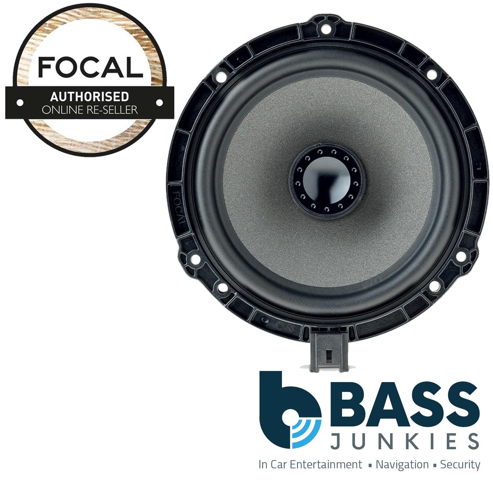 Focal ICPSA165 - Custom Fit 6.5" 280W 2-Way Coaxial Car Speaker Integration Kit for Citroen, Peugeot, Vauxhall