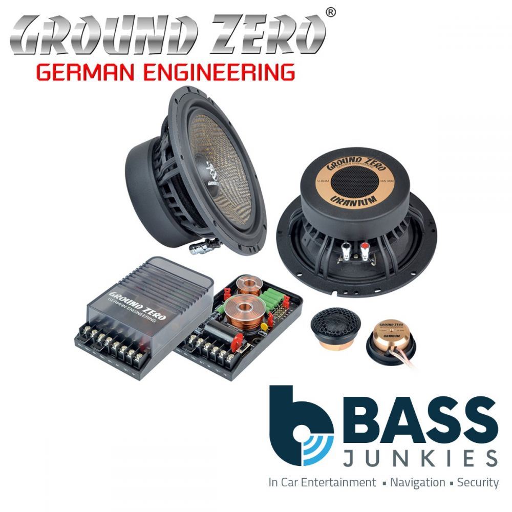 Ground Zero GZUC 650SQX - 16.5 cm / 6.5” 2-way component system - 140 / 220 W