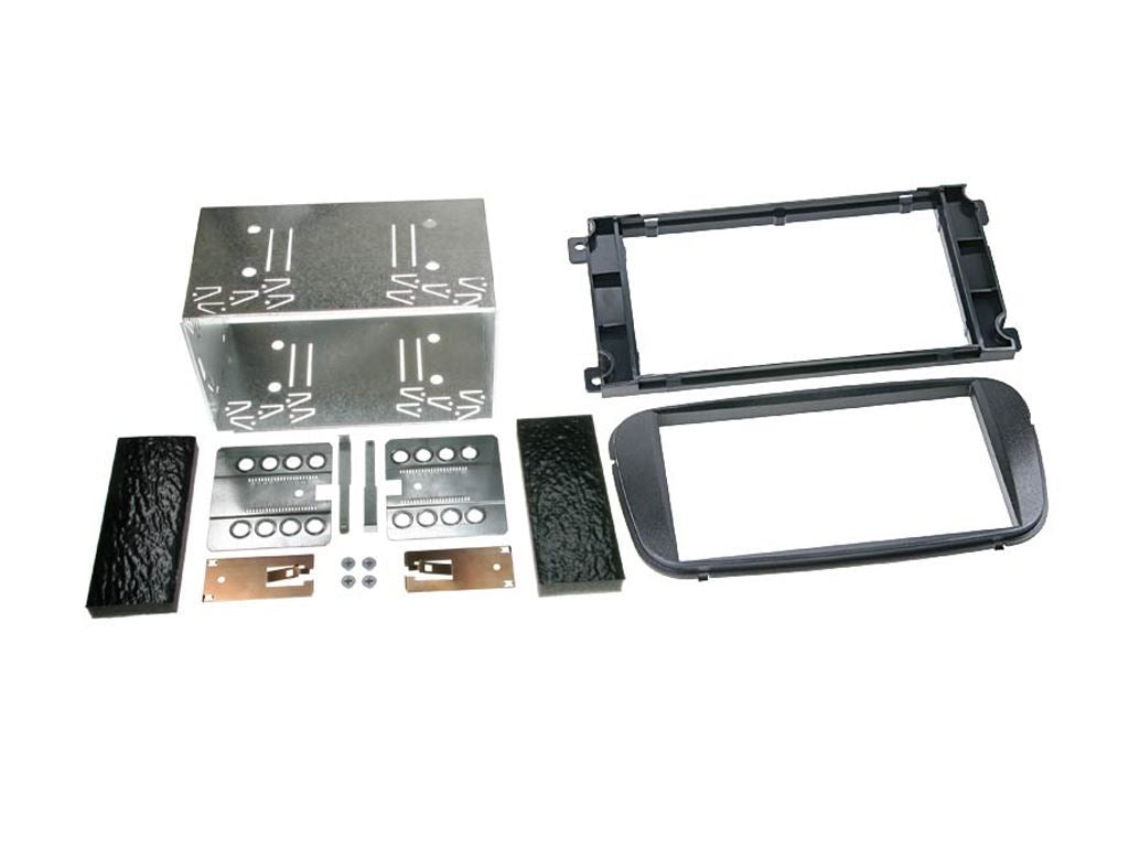 Grundig 6.8" Apple Android Double Din Stereo Fitting Kit + Steering Wheel Stalk Controls to fit Ford Focus 2007-11 | Ford Mondeo 2007-14