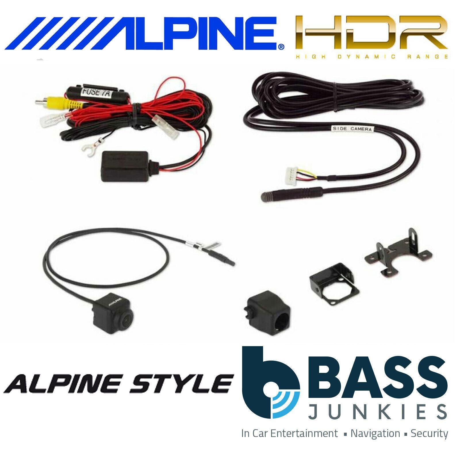 Alpine HCE-CS1100 High Dynamic Range (HDR) Side View Camera ideal for Vans Truck