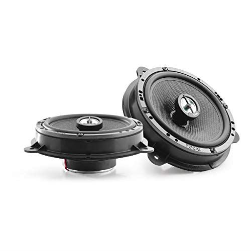 Focal ICRNS165 - Custom Fit 6.5" 240W 2-Way Coaxial Car Speakers for Renault, Nissan, Dacia, Smart, Vauxhall