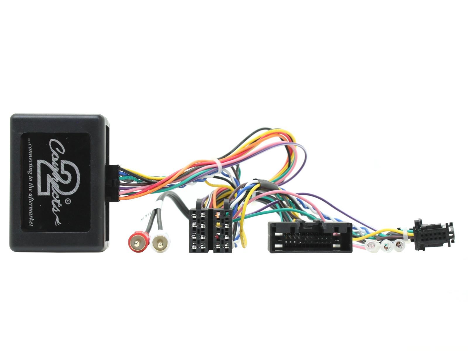 Grundig 6.8" Apple Android Double Din Stereo Fitting Kit + Steering Wheel Stalk Controls to fit Ford Fiesta 2010-12