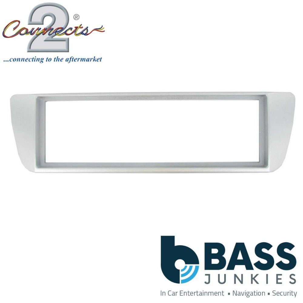 Connects2 CT24MT04 Mitsubishi Lancer Up To 2004 Car Stereo Single Din Fascia Panel (Silver)