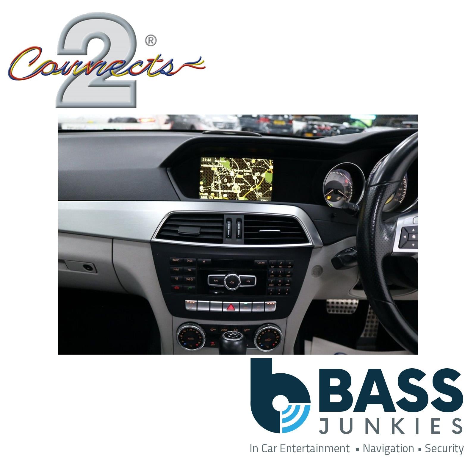 Mercedes C Class W204 2012-2015 Replacement Boot Handle Reversing Camera Kit