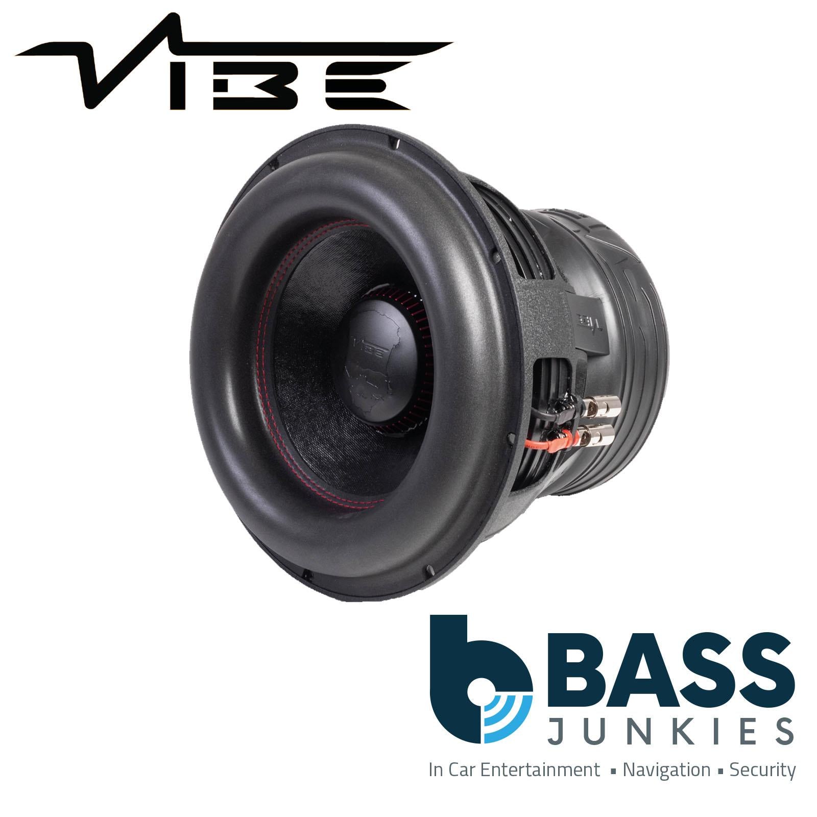 VIBE BD12D1SPL-V4 Black Death 12 Inch 9000 Watts Max SPL Car Audio Subwoofer