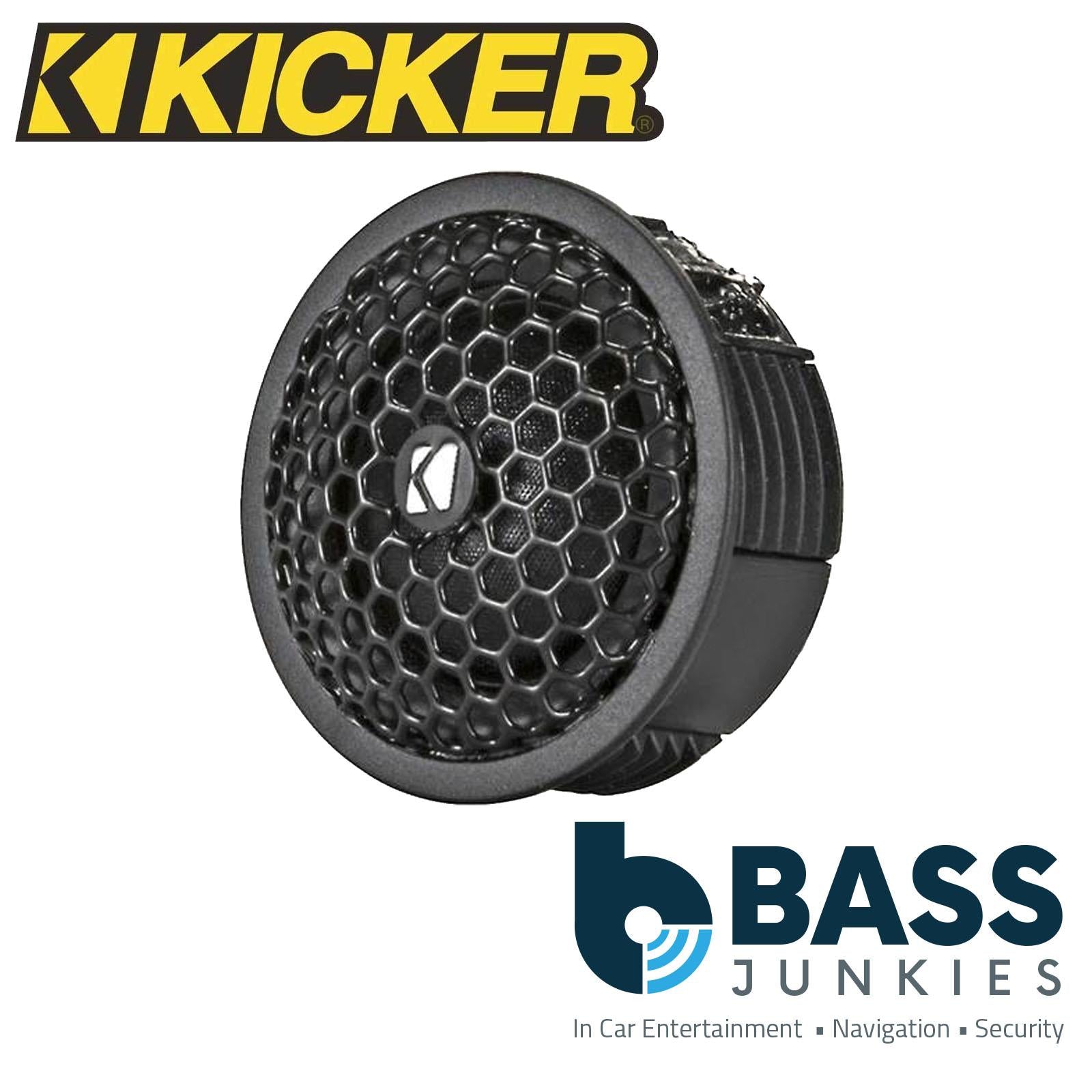 Kicker Pair 46KST2504 1 150 Watt Car Audio Tweeters 4-Ohm KST250