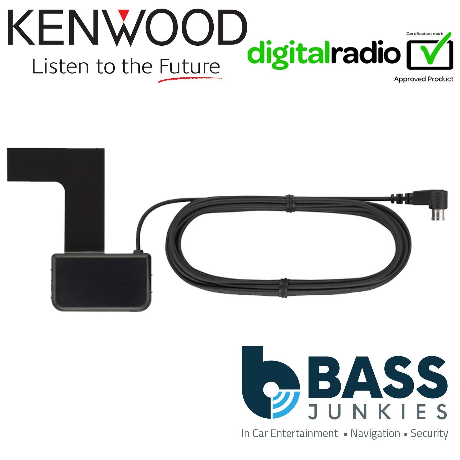 Kenwood Bluetooth DAB iPhone Alexa Android Car Stereo for Ford Transit 2015-2021
