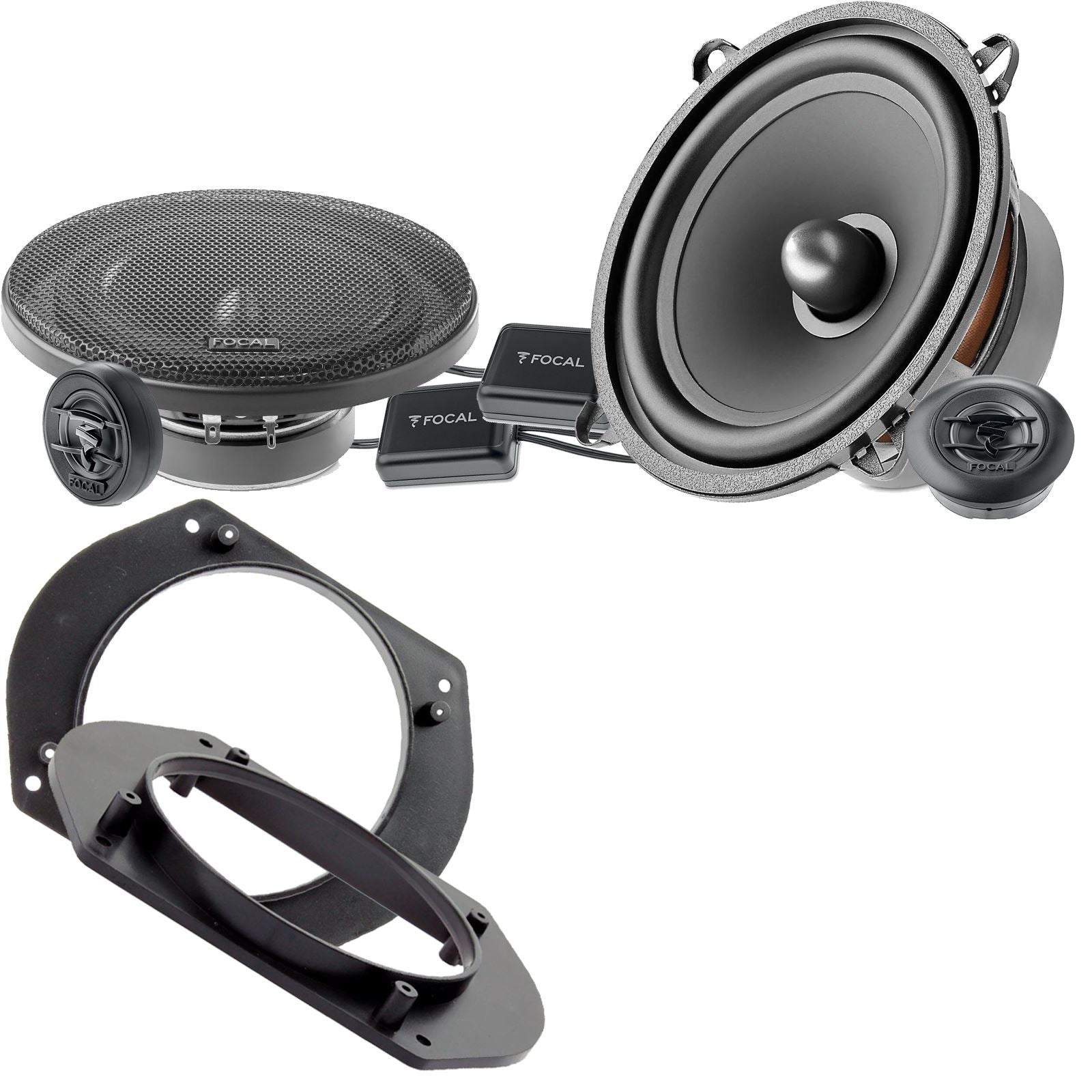 Focal Auditor ASE130 130mm/13cm/5.25"Car Component Speakers (Pair Max 200 watts) Fits Fiat Brava 1995-01 | Bravo 95-01 | Marea 96-02 | Multipla 99-10