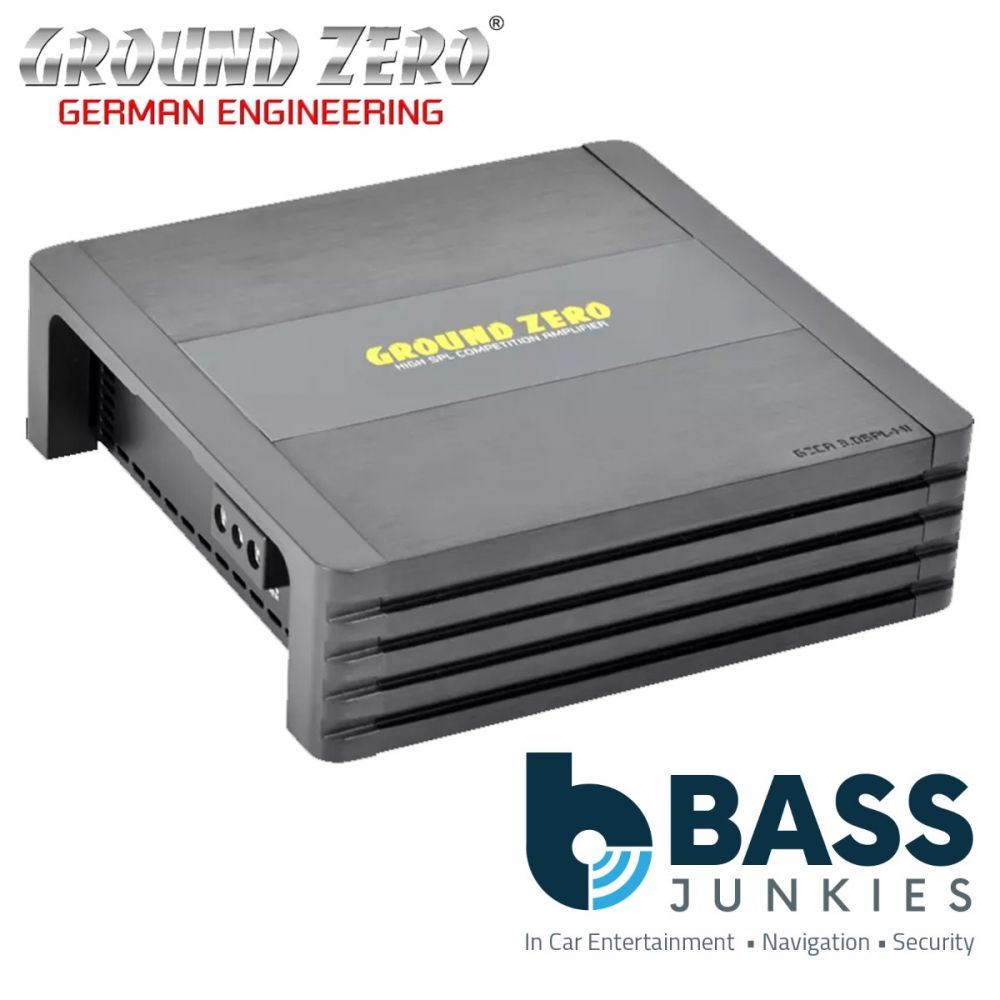 Ground Zero GZCA 3.0SPL-M1 3400 Watts 1-Channel Competition SPL Car Amplifier