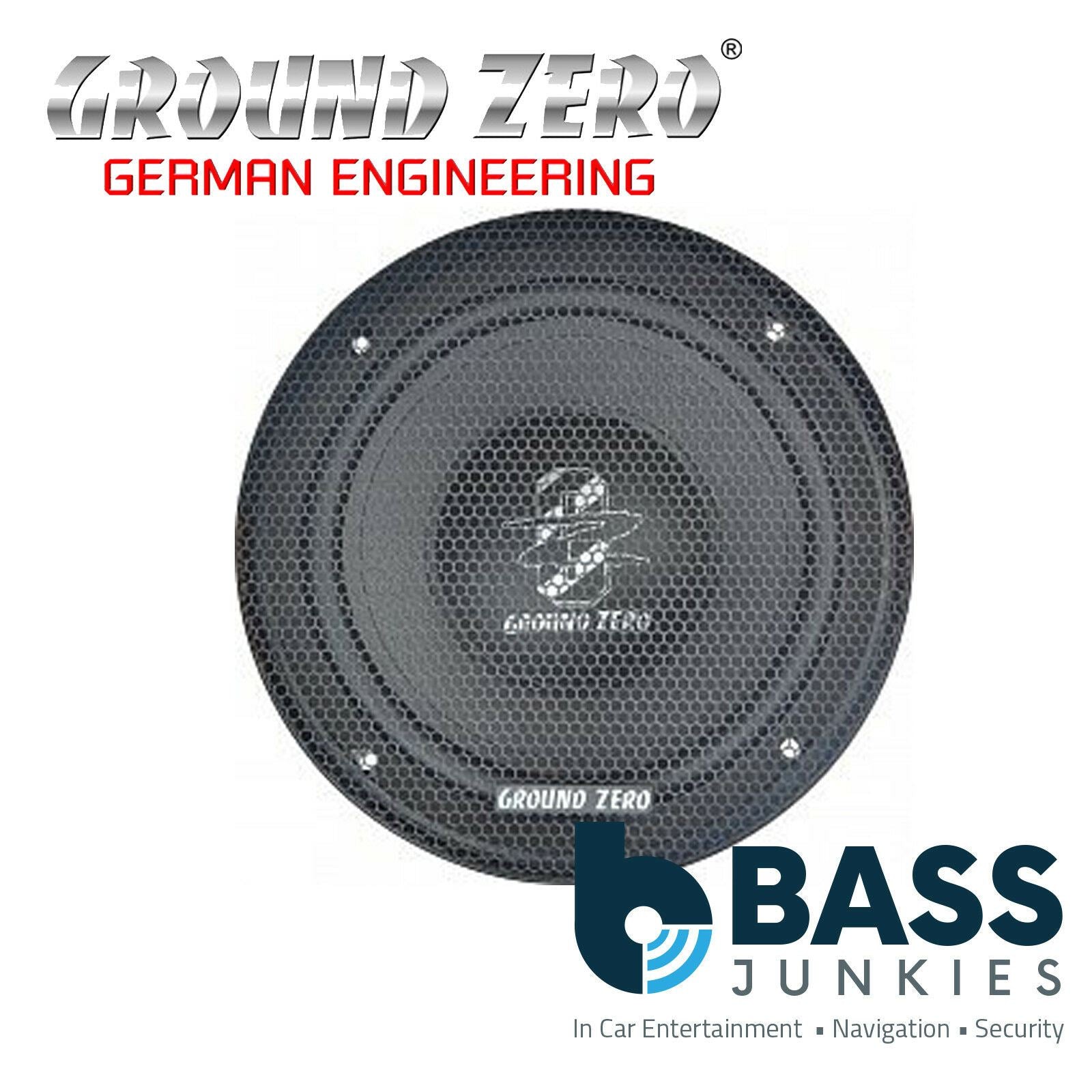 Ground Zero GZRW 8FL Grill - 20 cm / 8" Flat-Subwoofer Grill