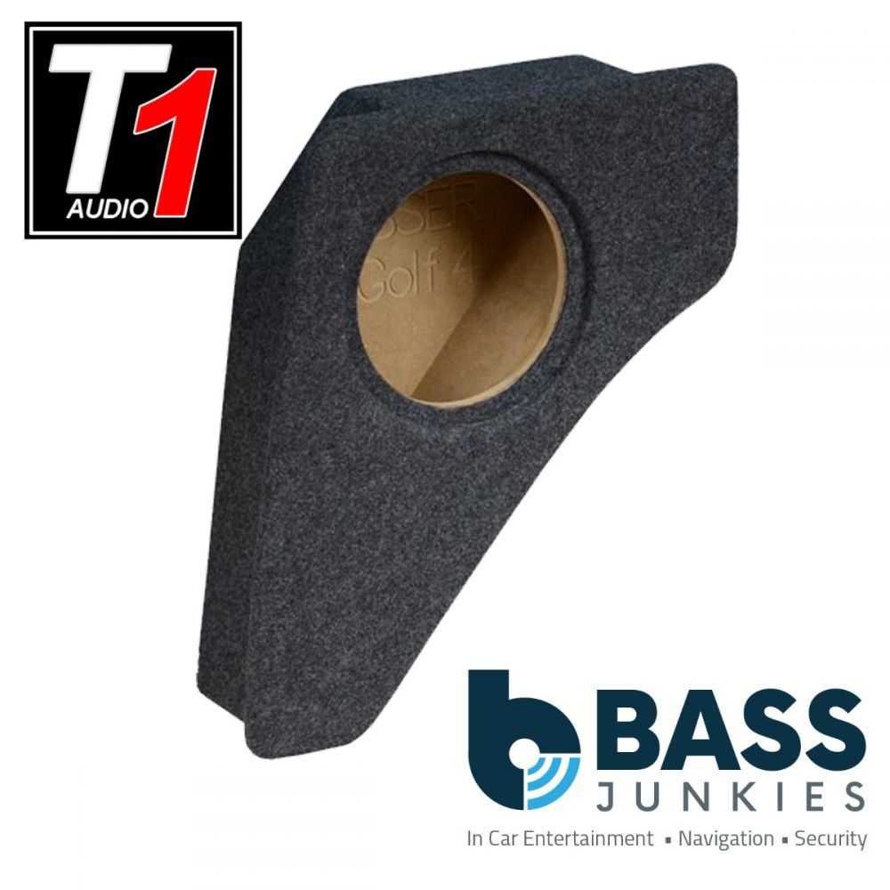 T1 Audio 8" 20cm VW Golf IV 1997-2006 Left Wheel Arch Custom Suwboofer Bass Box Enclosure