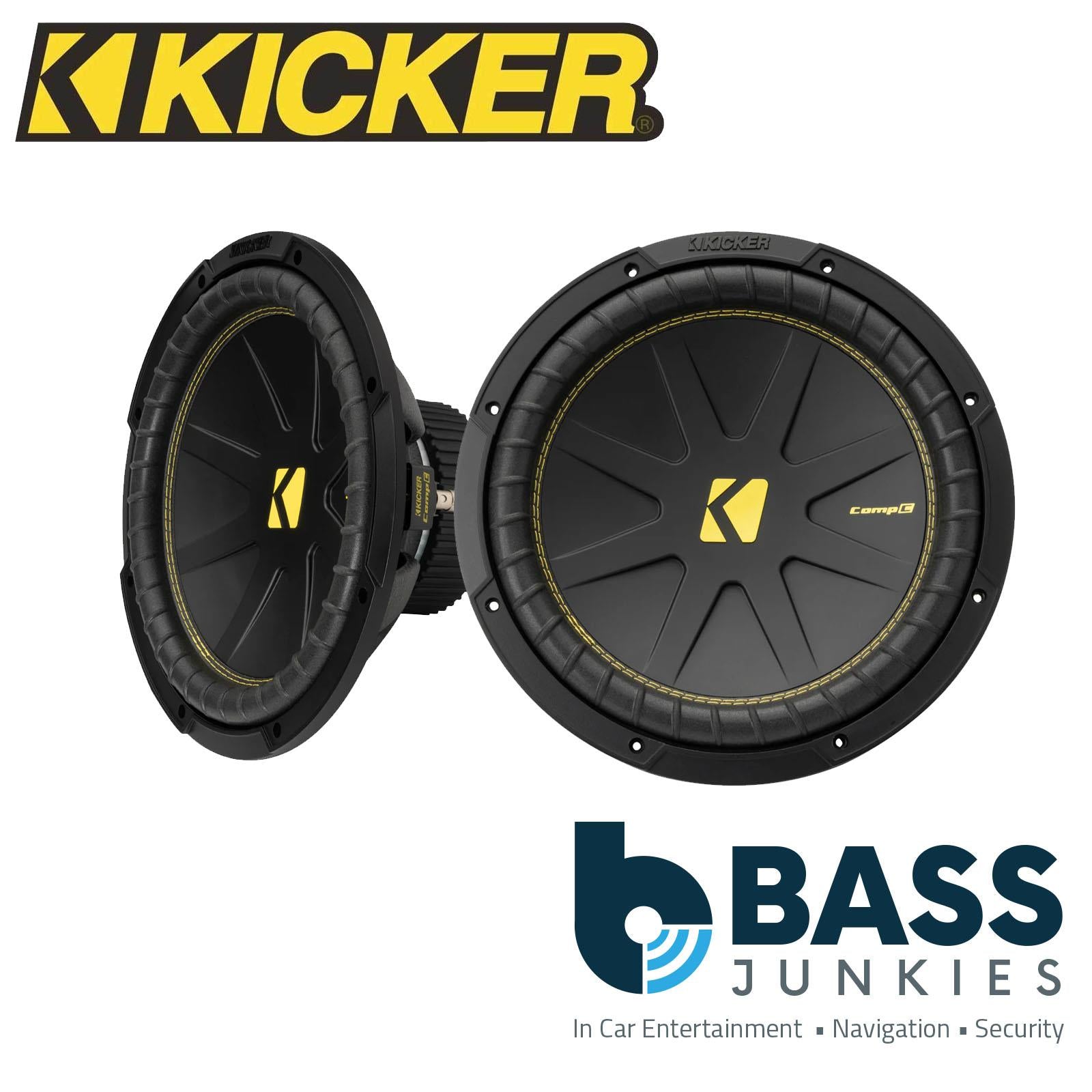 KICKER KA50CWCS124 12 Inch 4 Ohm 600W Single Voice Coil Car Audio Subwoofer
