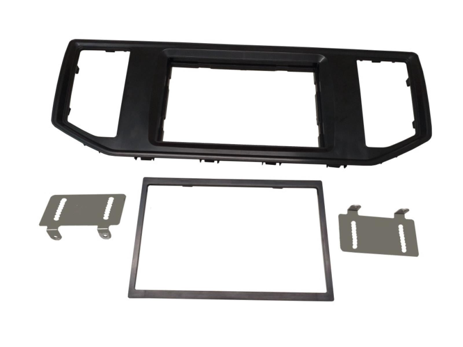 Connects2 Double Din Stereo Fitting kit for Volkswagen Crafter 2017-2021 | Grand California 2017-19 | MAN TGE 2017 Vehicle Specific Stereo Screen Steering Controls Fitting Kit