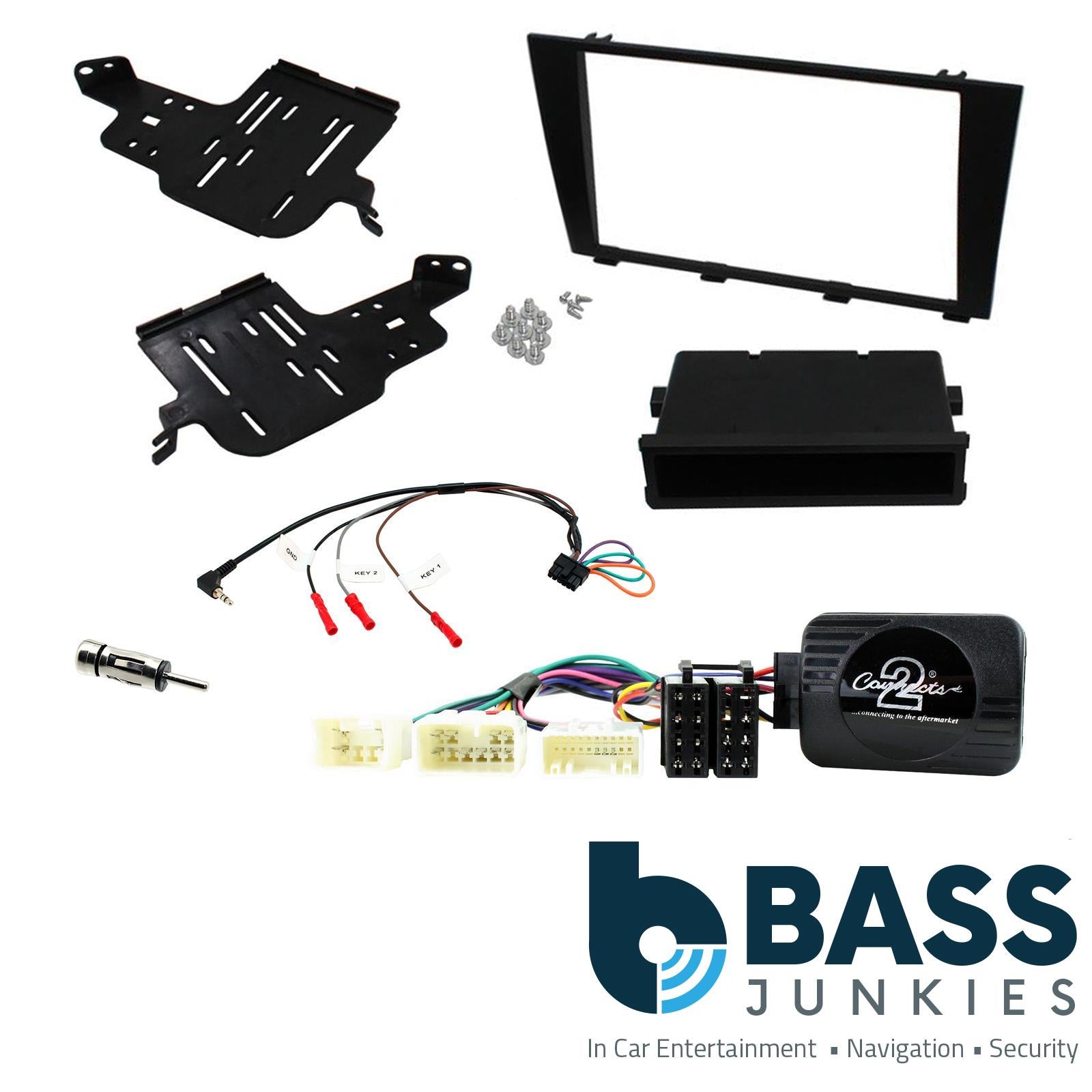 Single & Double Din Stereo Fitting Kit + Steering Wheel Stalk Controls to fit Lexus IS250 2006-13 | Lexus IS350 2006-13 | Lexus IS300 2001-05