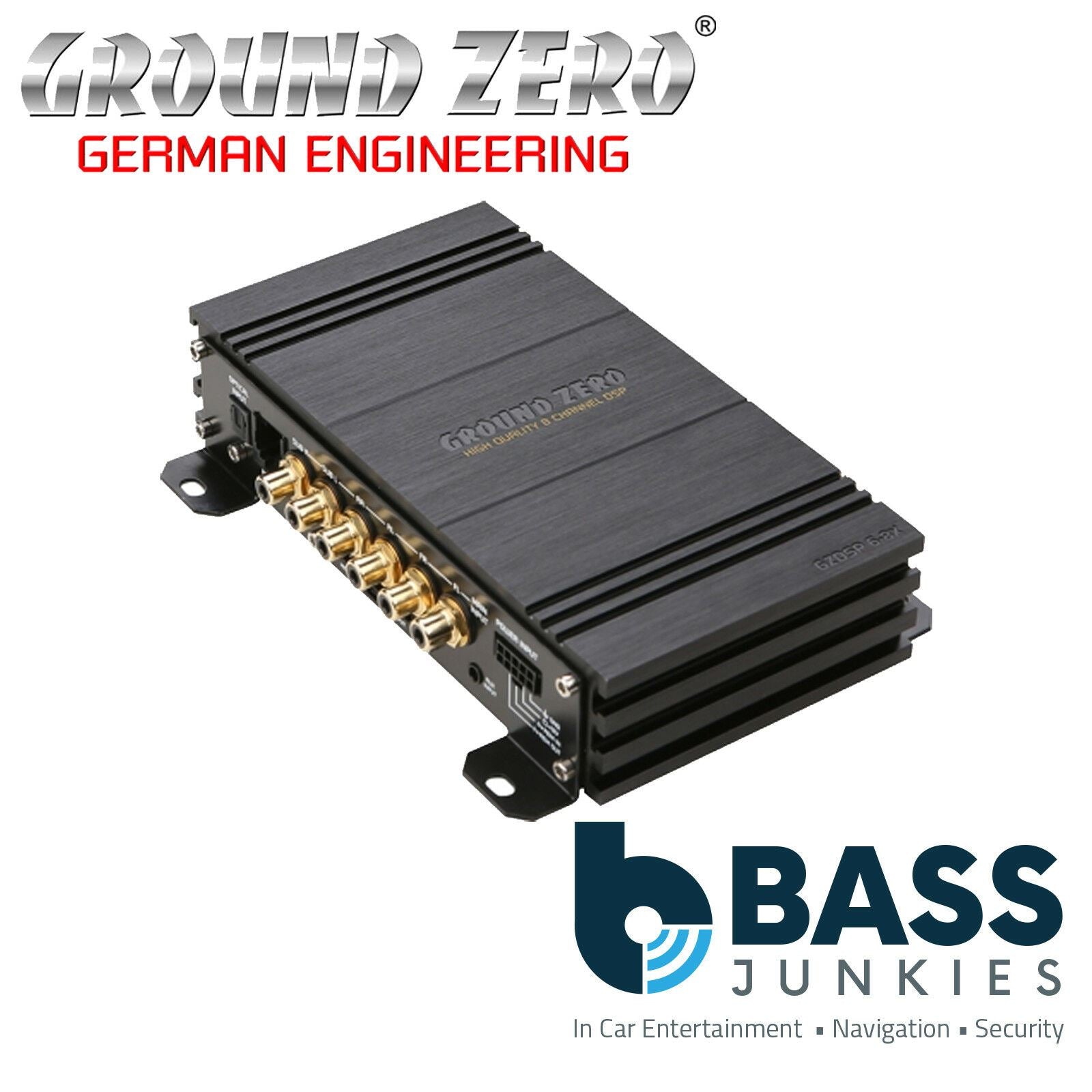 Ground Zero GZDSP 6-8X PRO - High Quality 6 Input to 8 Output DSP Processor