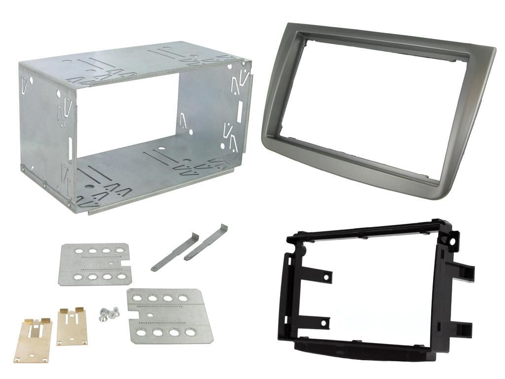 Grundig 6.8" Apple Android Double Din Stereo Fitting Kit + Steering Wheel Stalk Controls to fit Alfa Romeo Mito 2014-2018
